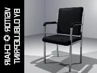 Visitor Chair Furniture 3d model Visitor Chair Furniture 3d model