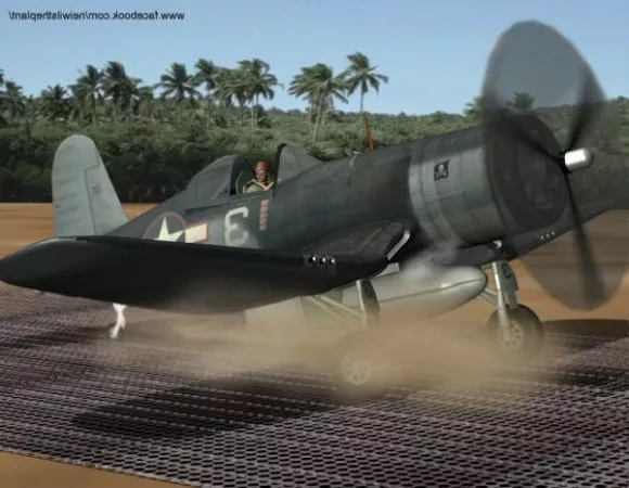 Military Aircraft Corsair F4u 3d model Military Aircraft Corsair F4u 3d model