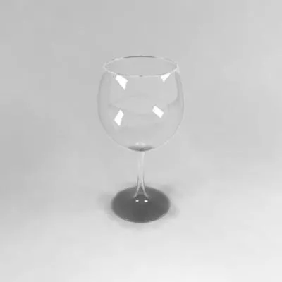 Wine Glass Transparent Material 3d model Wine Glass Transparent Material 3d model
