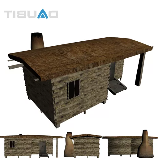Structure Of Pathway Building 3d model