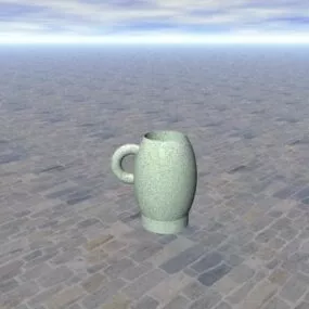 Jade Porcelain Cup 3d model