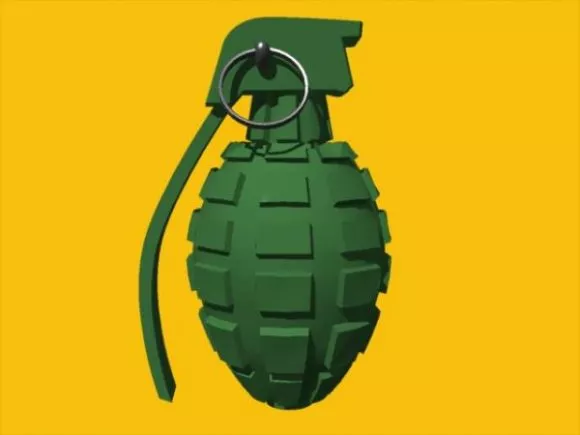 Gaming Hand Grenade 3d model
