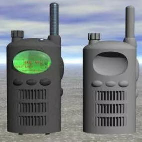 Walkie Talkie Radio Phone 3d model