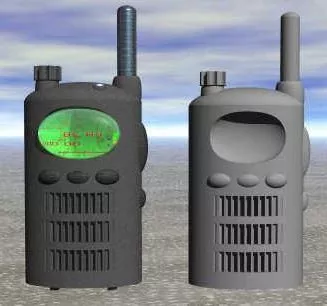 Wireless Office Phone Nokia Style 3d model