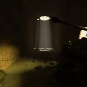 War Zone Dark Room 3d model