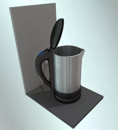 Water Boiler Rigged Animated 3d model Water Boiler Rigged Animated 3d model