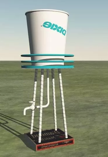 Tony Stark Tower Building 3d model