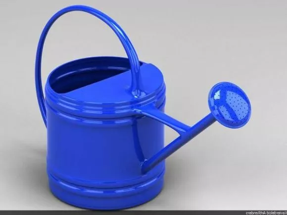 Plastic Oil Can 3d model