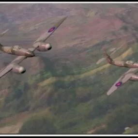 Vintage Aircraft Westland Whirlwind 3d model