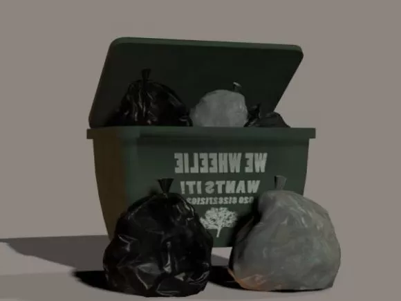 Sack Bag 3d model