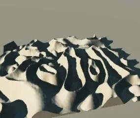Wheeza Abstract Shape Decoration 3d model