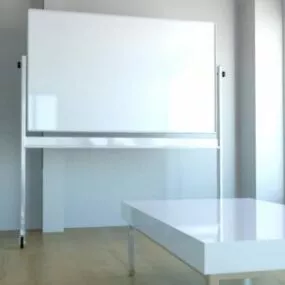 Whiteboard Education Equipment 3d model
