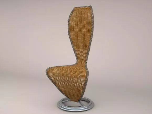 Concept Lounge Chair Modern Style 3d model