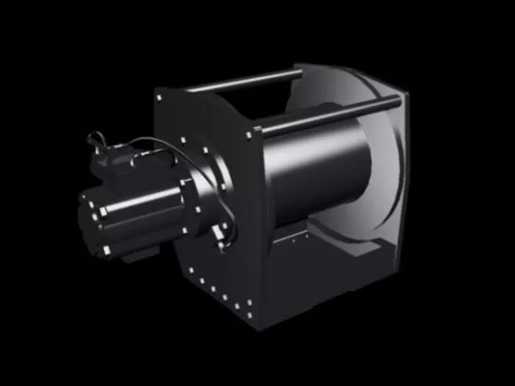 Winch Engine Part 3d model Winch Engine Part 3d model