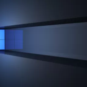 Microsoft Window Wallpaper 3d model