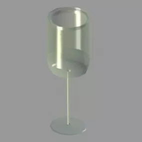 Wine Glass Modern Shape 3d model