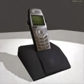 Wireless Office Phone Nokia Style 3d model