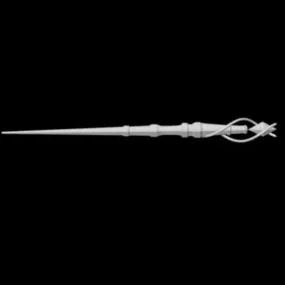 Wizard Staff Ancient Weapon 3d model