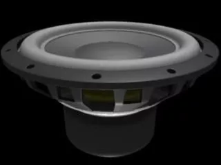 Woofer Speaker 3d model Woofer Speaker 3d model