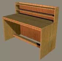 Workbench Table Furniture 3d model