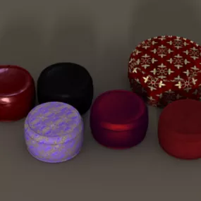 Yoga Pillow Pad 3d model