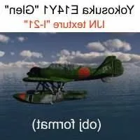 Fighter Aircraft Yokosuka E14y1 3d model