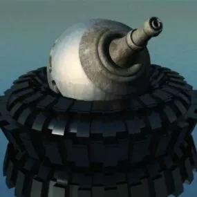 Hardpoint Gun Weapon 3d model