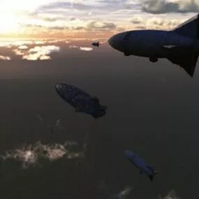 Zeppelin Transport 3d model