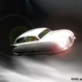 Air Car Futuristic Vehicle 3d model