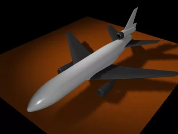 Airplane Concept 3d model Airplane Concept 3d model