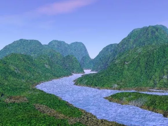 Amazon Jungle 3d model Amazon Jungle 3d model