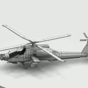 Apache Helicopter 3d model