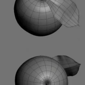 Low Poly Apple Fruit Food 3d model