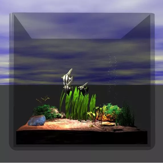 Aquarium 3d model Aquarium 3d model