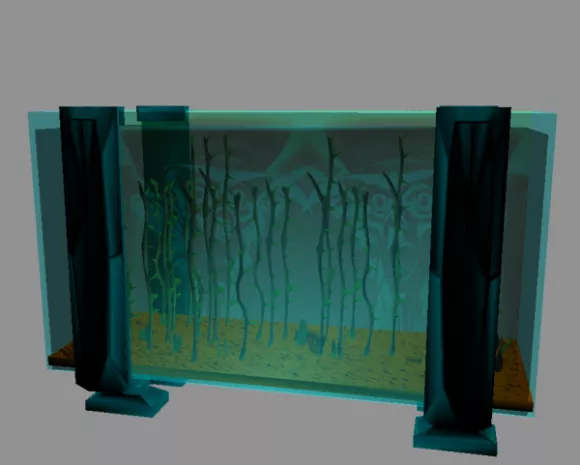 Aquarium Scifi Style 3d model Aquarium Scifi Style 3d model