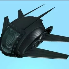 Scifi Bug Aircraft 3d model