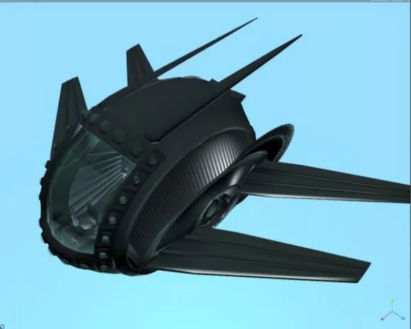 Science Space Satellite 3d model