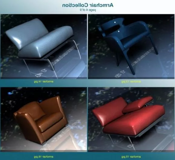 Upholstered Sofa Tufted Style 3d model