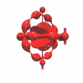 Assorted Abstract Shape 3d model