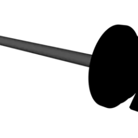 Small Barbell Gym Equipment 3d model