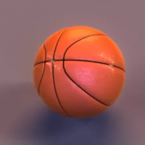 Basketball High Quality 3d model