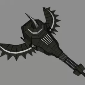 Robot Bird Helicopter 3d model