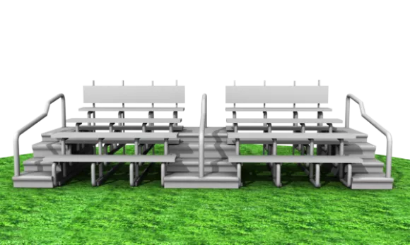 Wrought Iron Park Bench 3d model