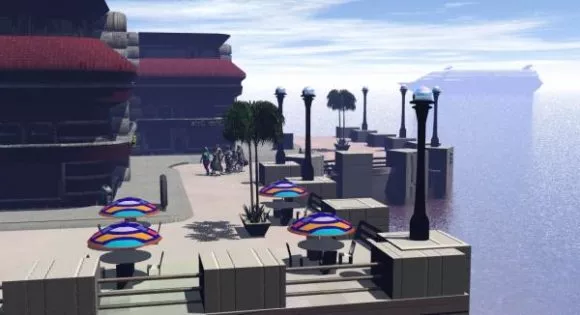 Monastery Building Low Poly 3d model