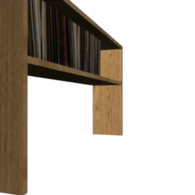 Bookshelf Furniture Wall Top Mounted 3d model