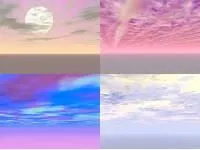 Bryce Sky Texture 3d model