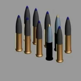 Bullet Pack 3d model