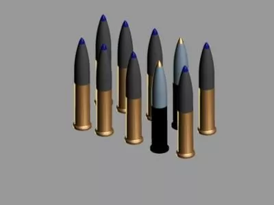 Bullet Pack 3d model Bullet Pack 3d model