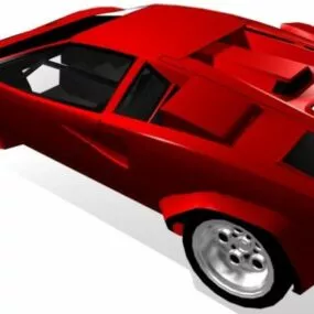 Concept Racing Car 3d model