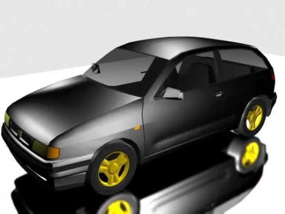 Luxury Limousine Car 3d model